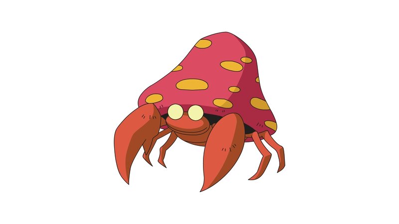 Crab in a Shell — Red