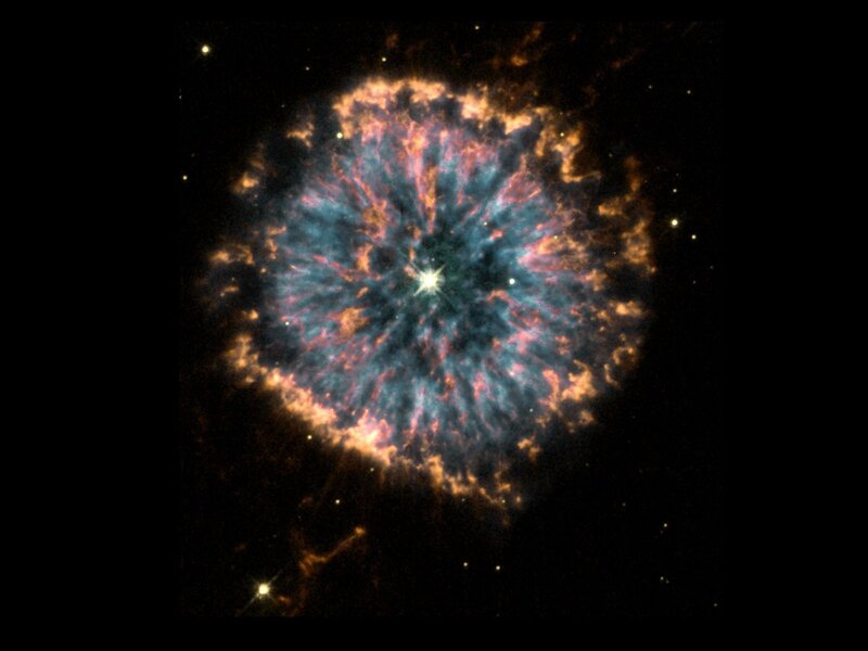 Crab Nebula — Blue, Dramatic, Night, Photograph, Star