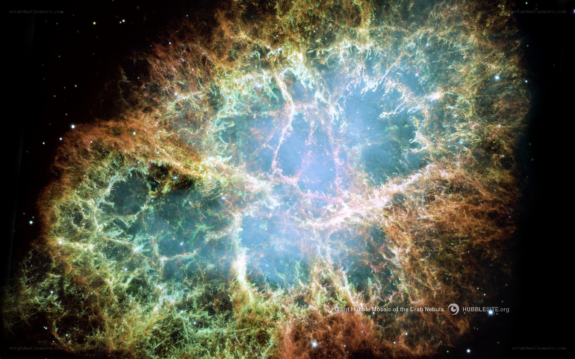 Crab Nebula Hubble Mosaic