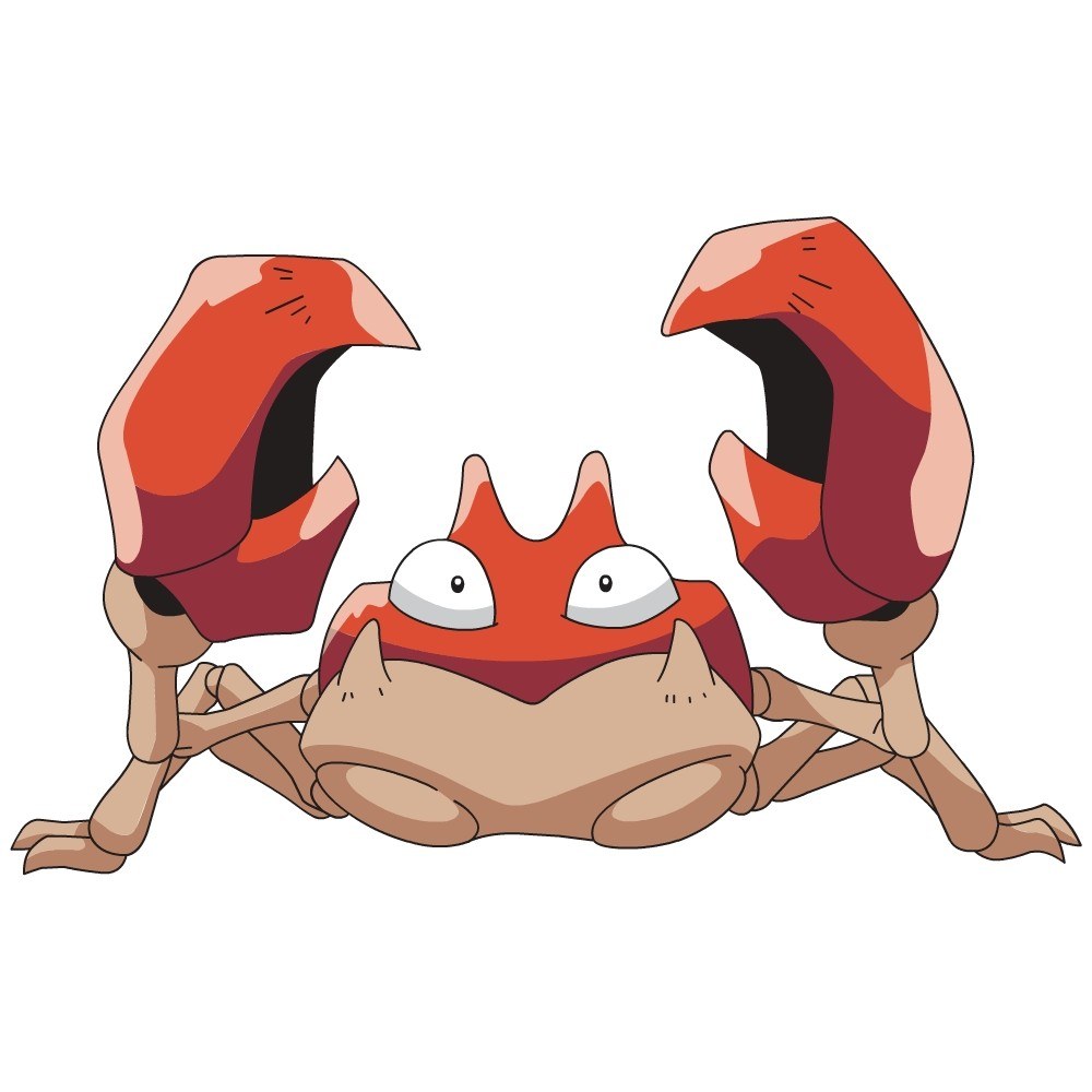 Crab Pokémon character