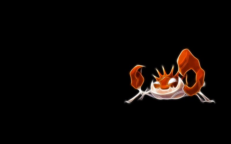 Crab Pokémon glowing effect