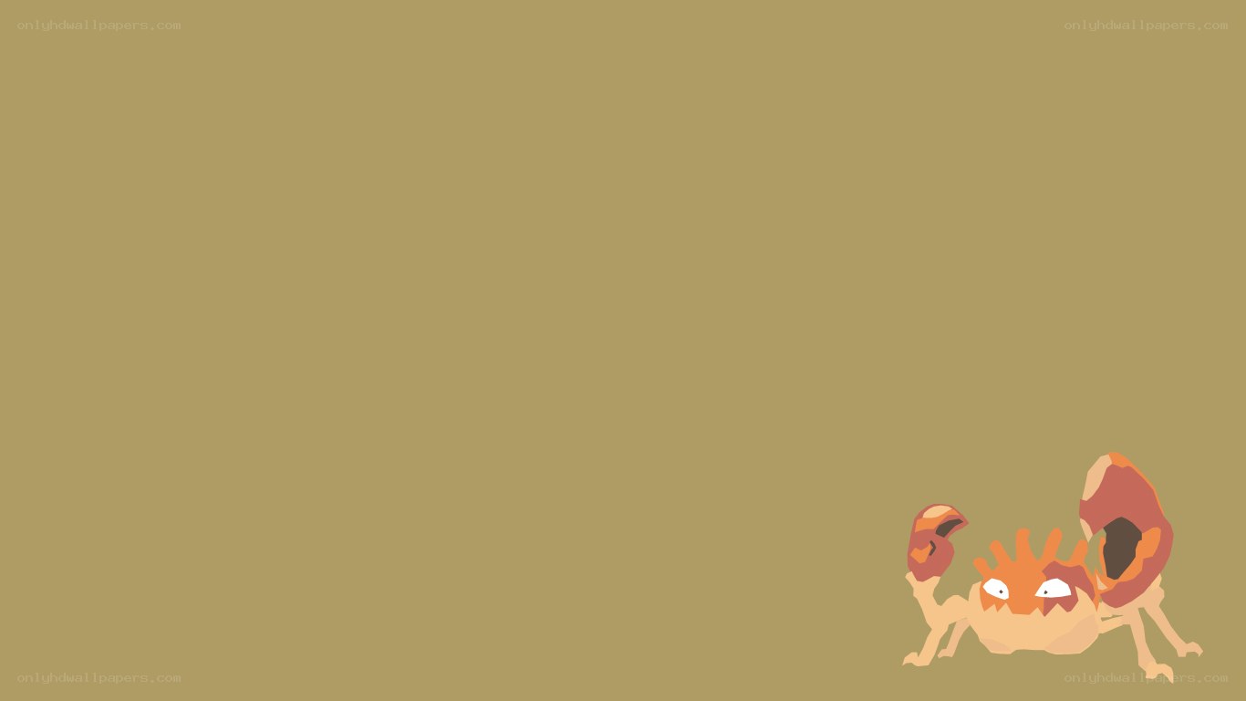 Crab Pokémon wallpaper