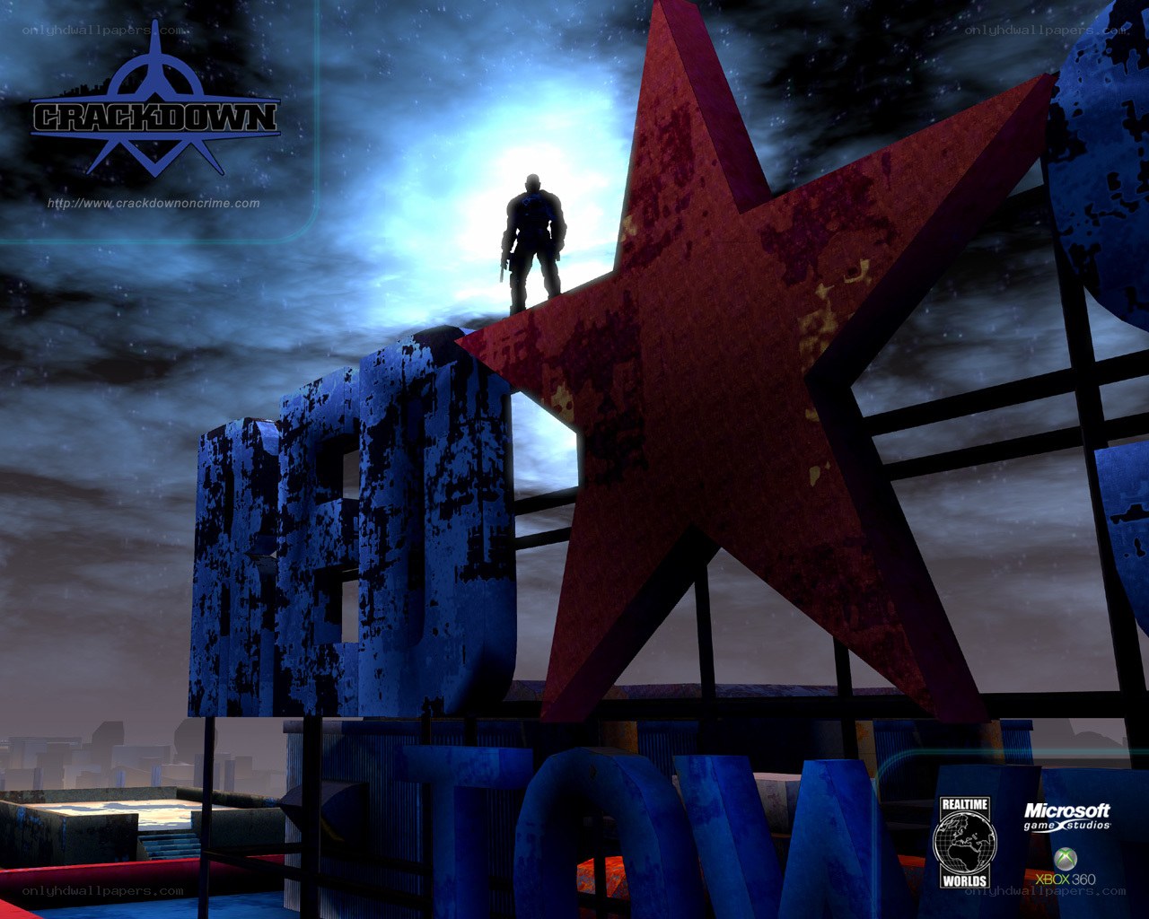 Crackdown game cover art