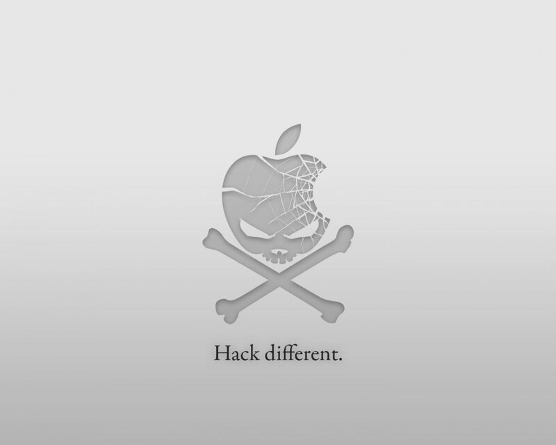 Cracked Apple Skull — Gray