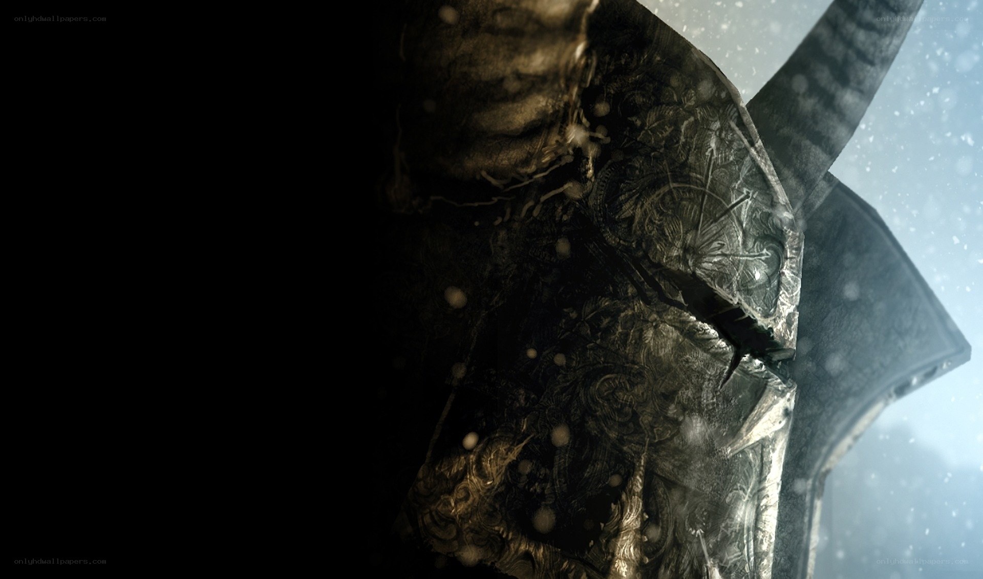 cracked armor in snow