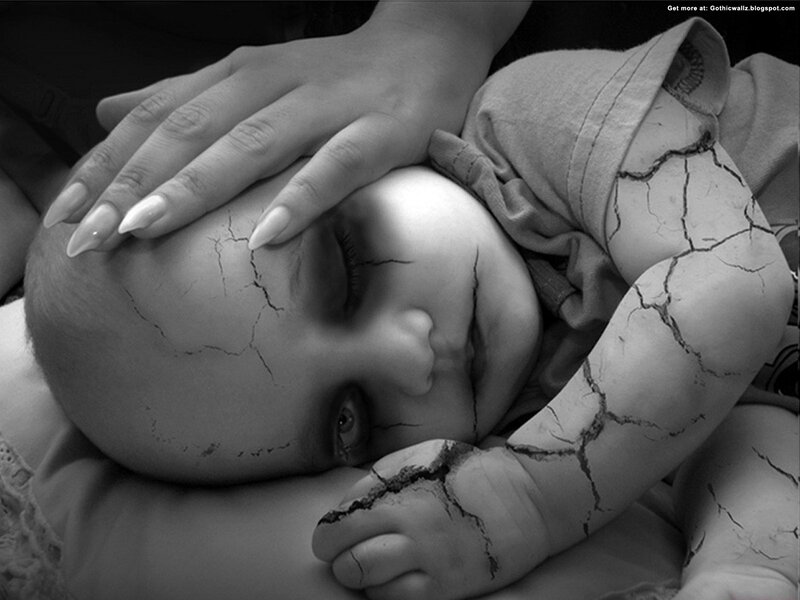 Cracked Baby Doll
