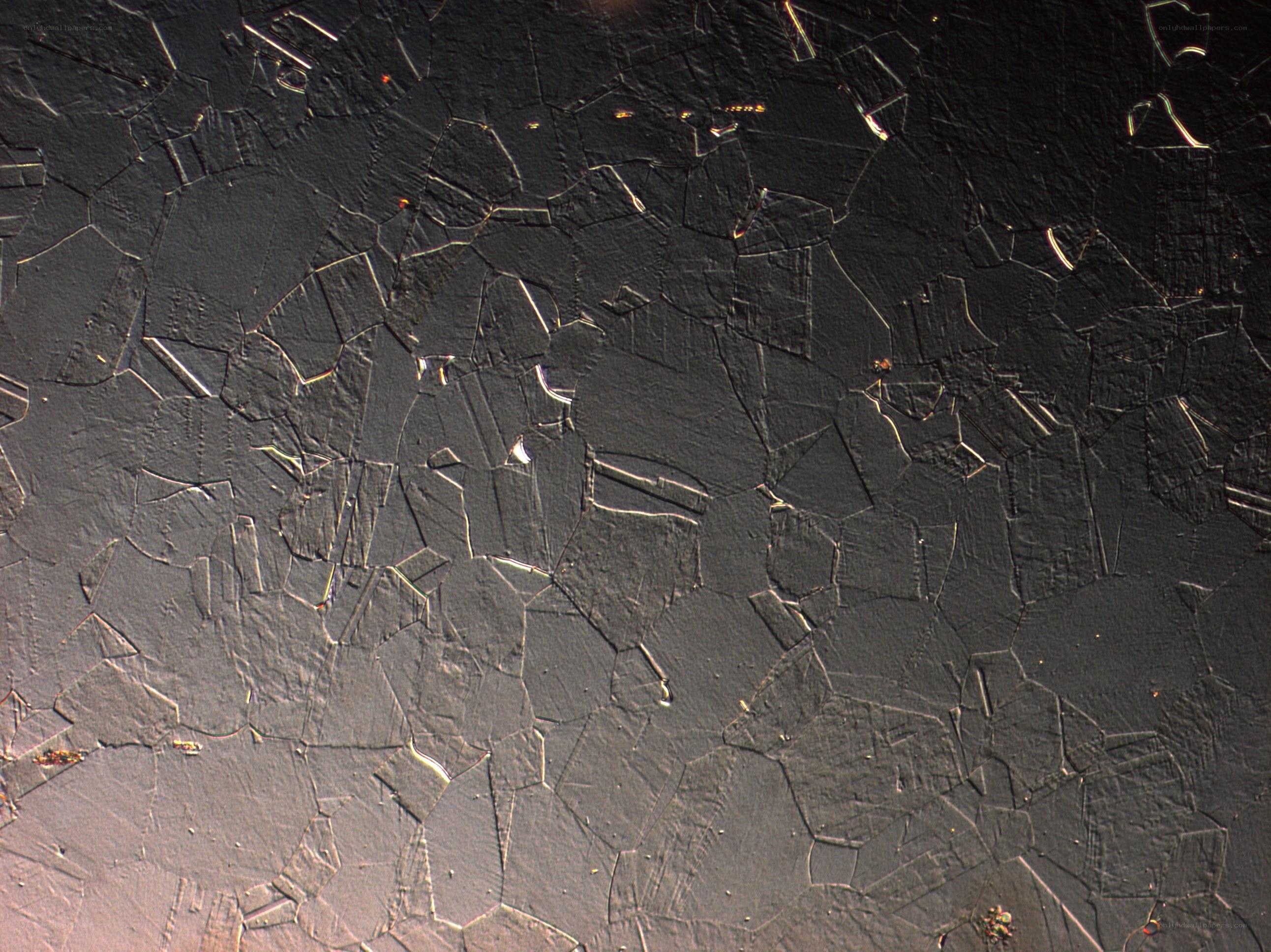 cracked black surface texture
