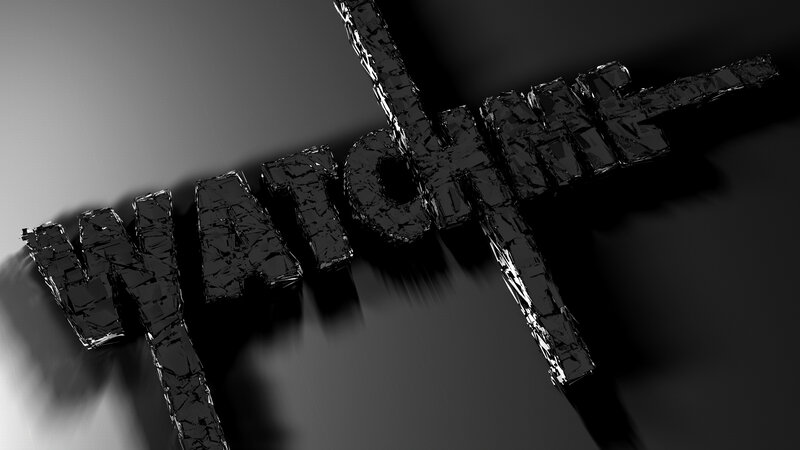 Cracked Black Text