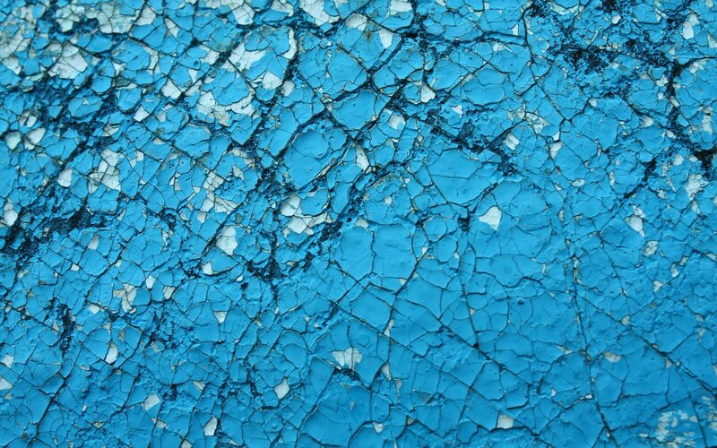 cracked blue paint texture
