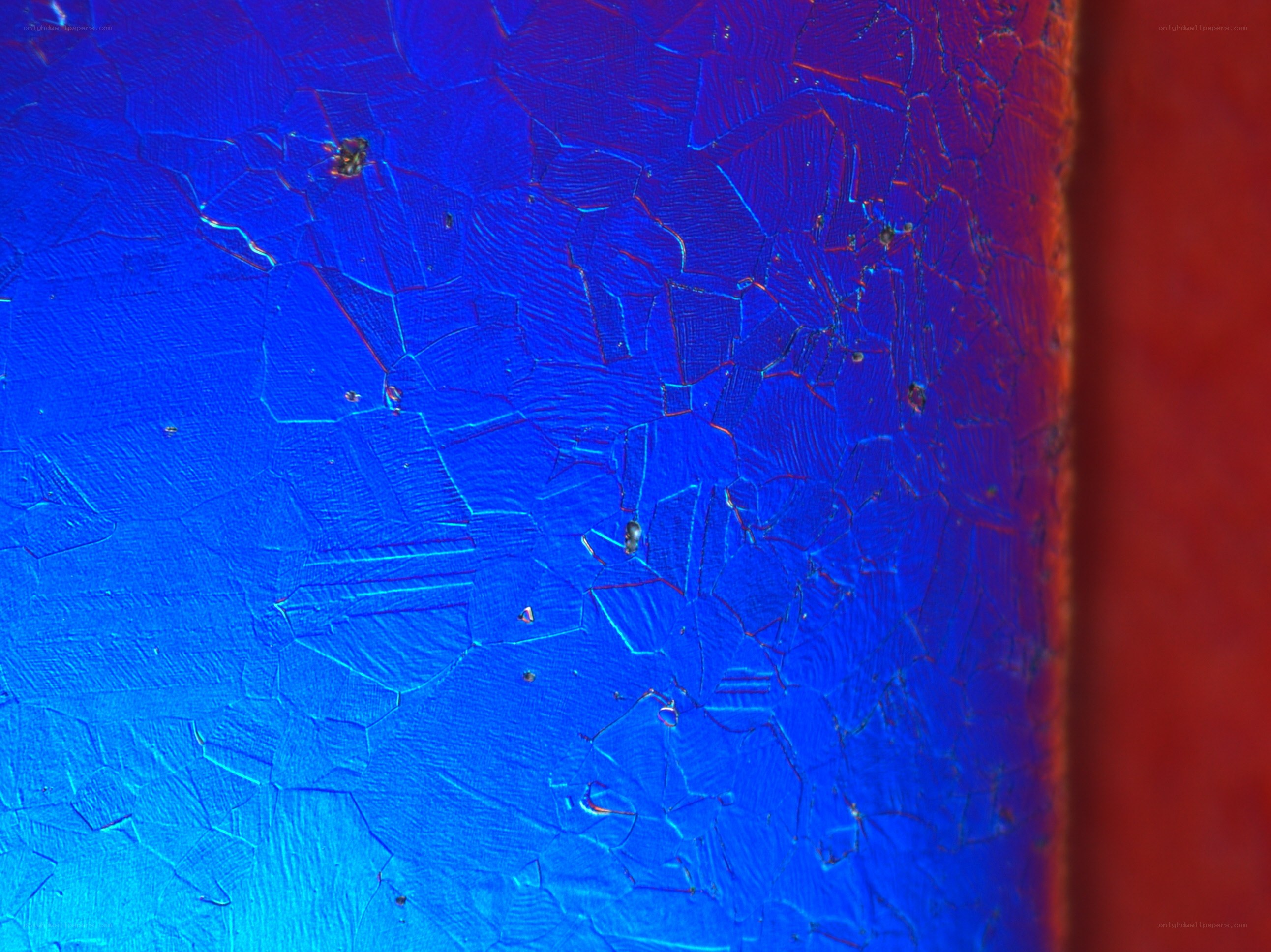 cracked blue surface texture