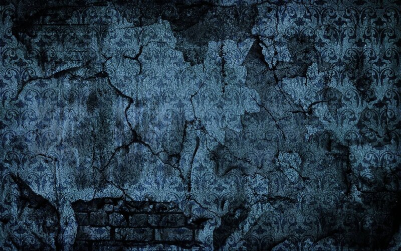 cracked blue wallpaper texture