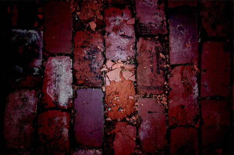 cracked brick wall texture