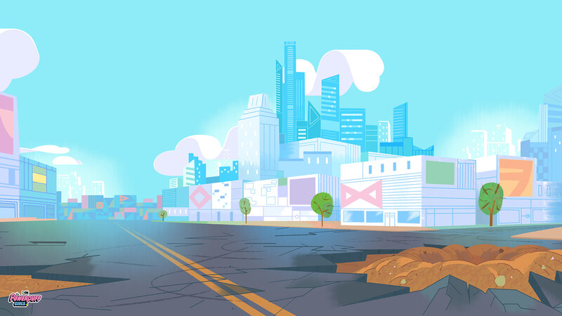 Cracked City Street