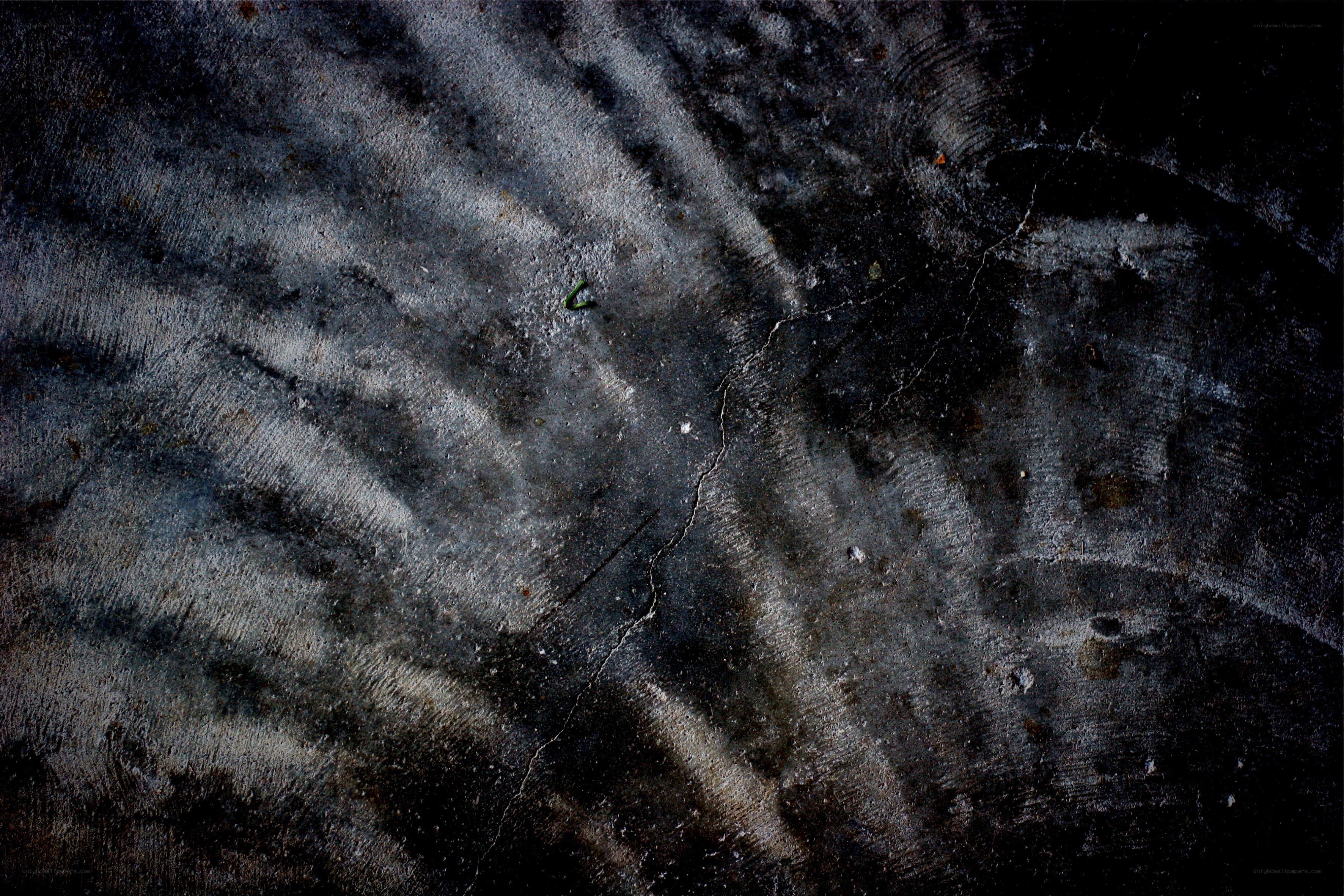 cracked concrete surface