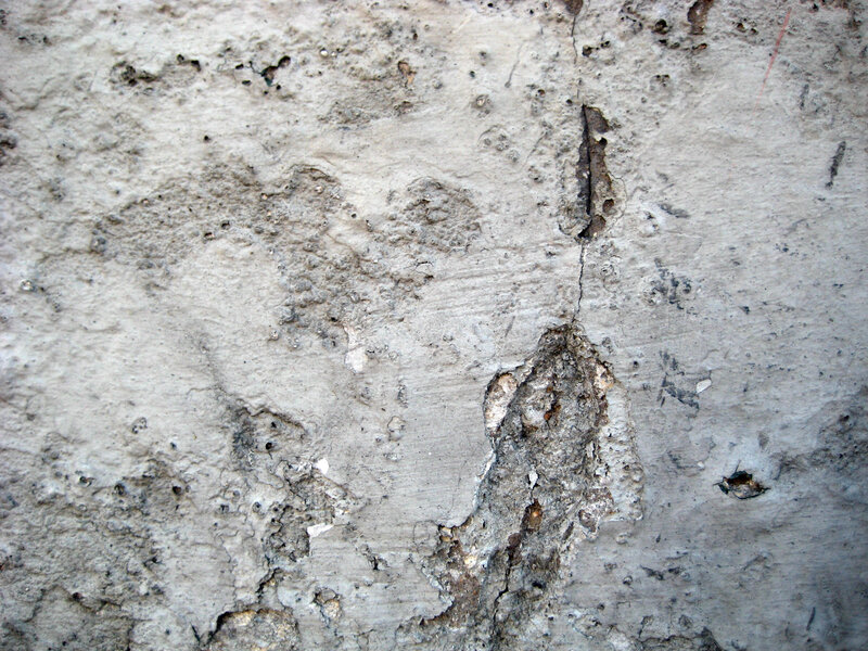 Cracked Concrete Surface — Gray, Neutral