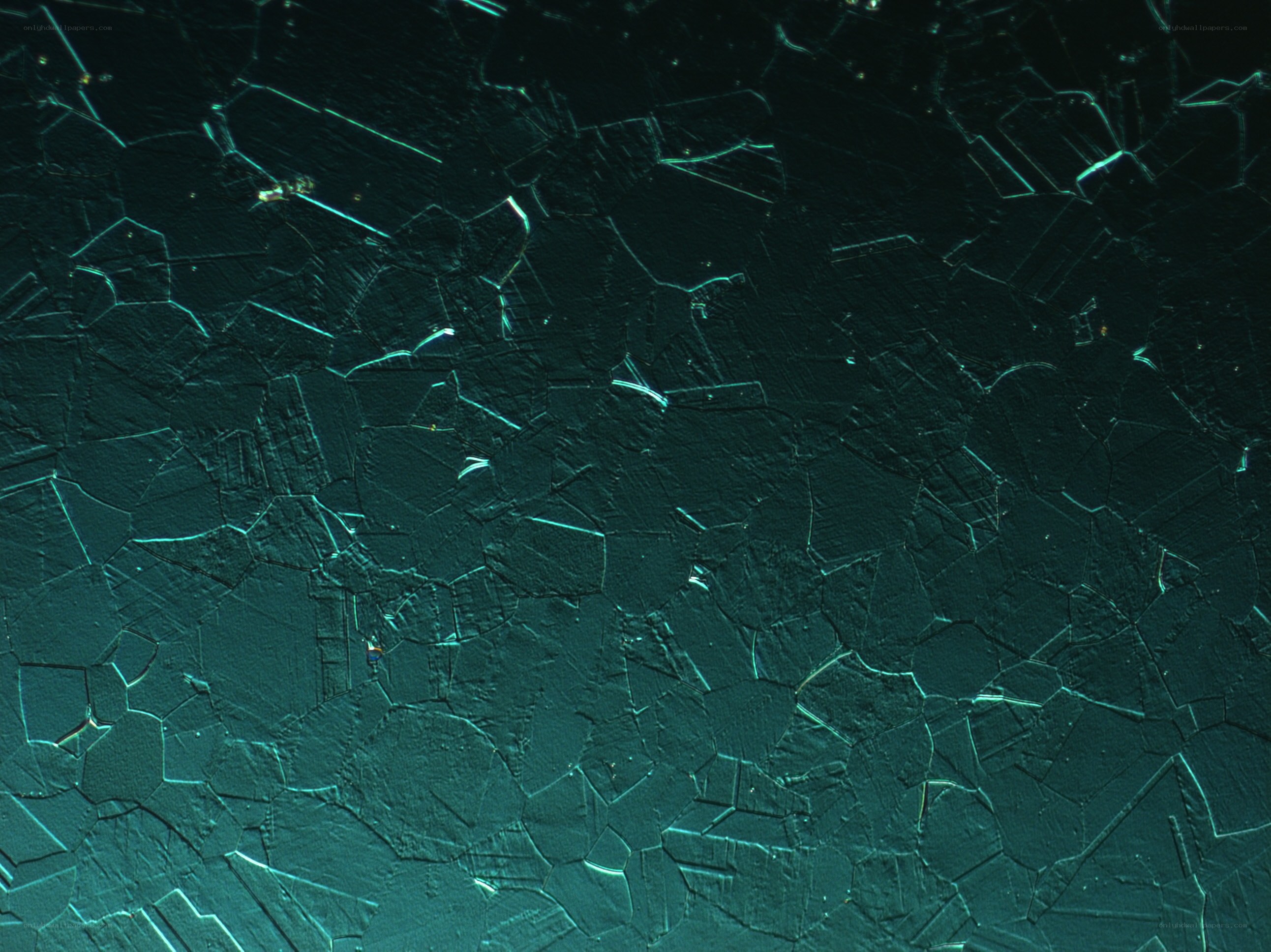 cracked dark green surface