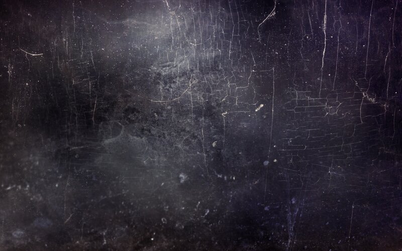 Cracked Dark Surface — Black, Photograph, Scratches, Dust