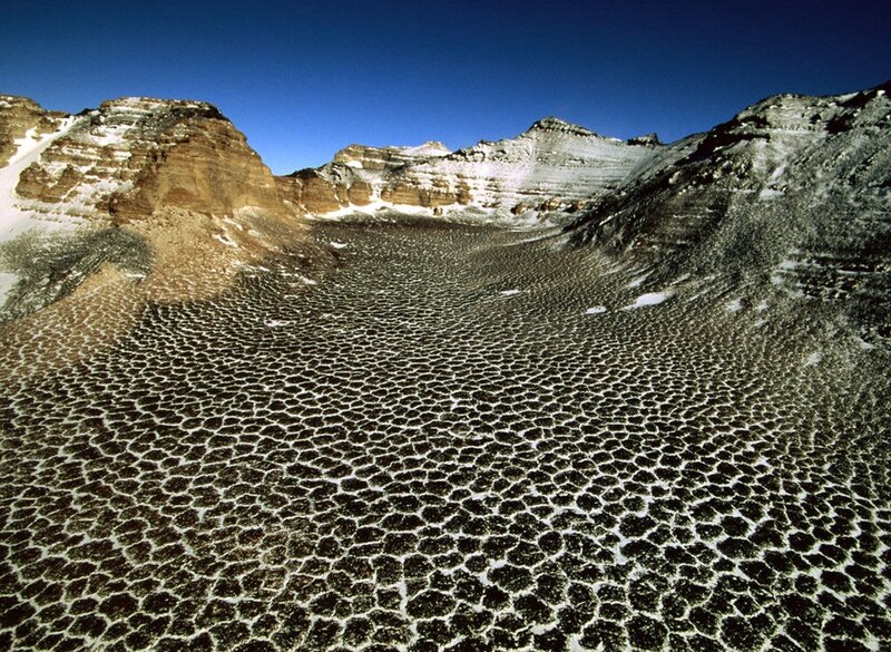 cracked desert landscape