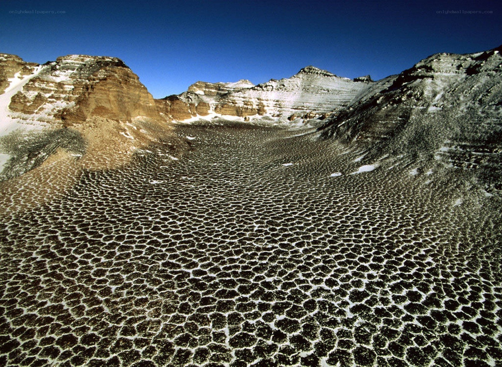 cracked desert landscape