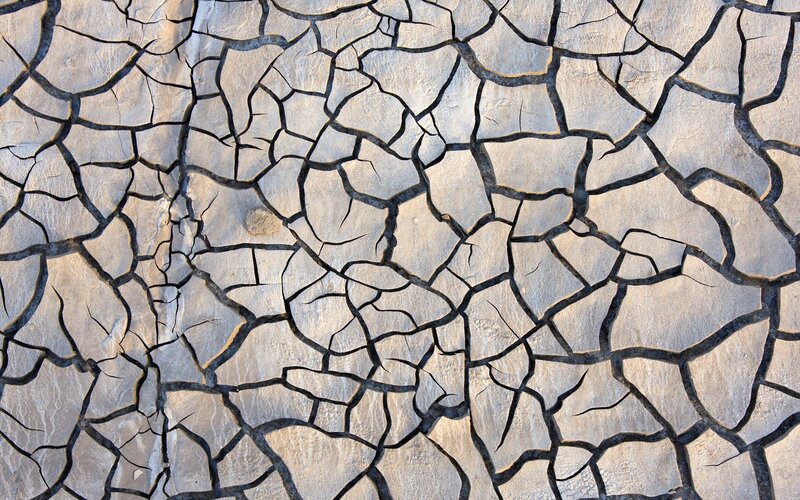 cracked dry earth surface