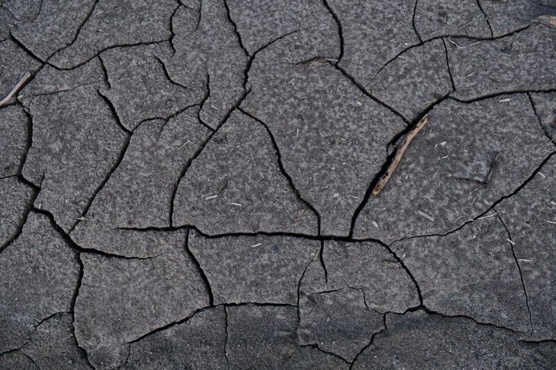 cracked dry earth surface