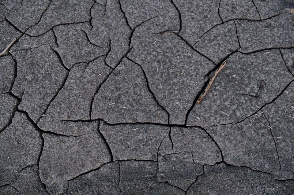 cracked dry earth surface