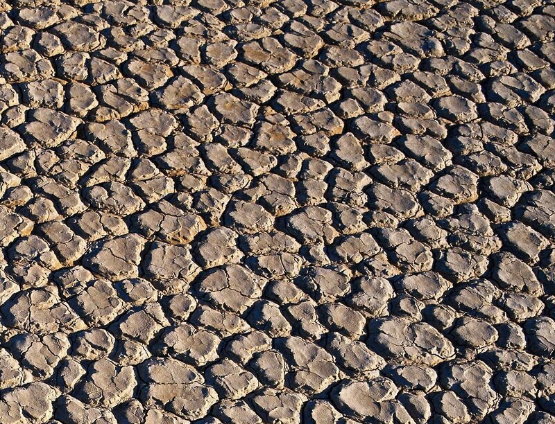 cracked dry earth surface