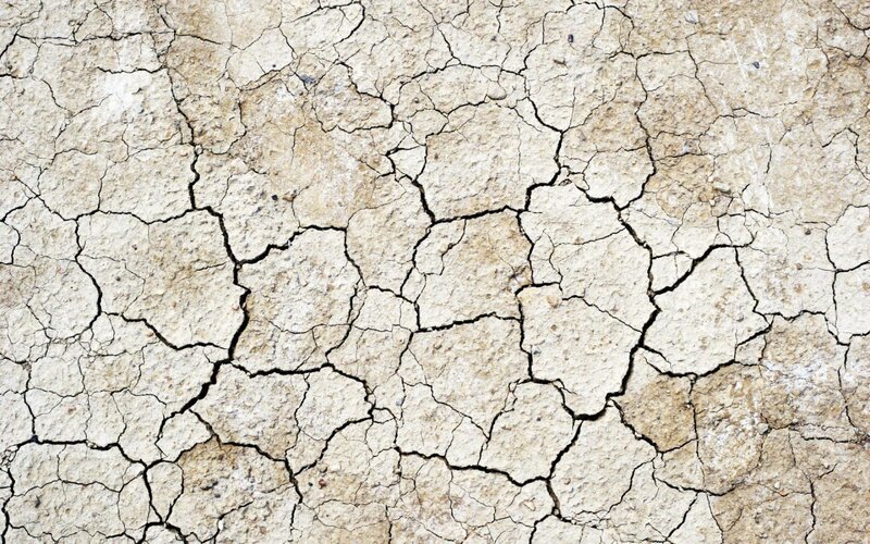 cracked dry earth surface