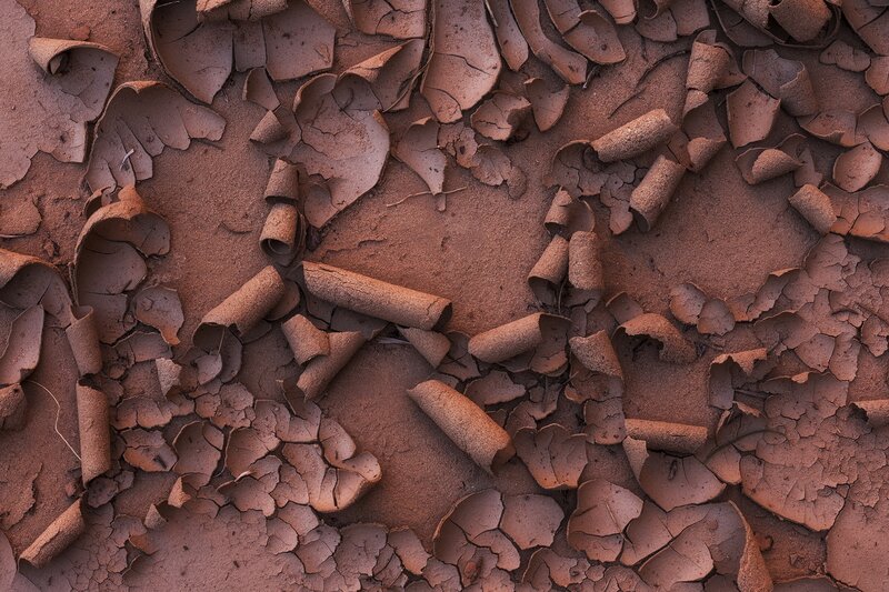 Cracked Dry Mud — Brown, Arid, Photograph