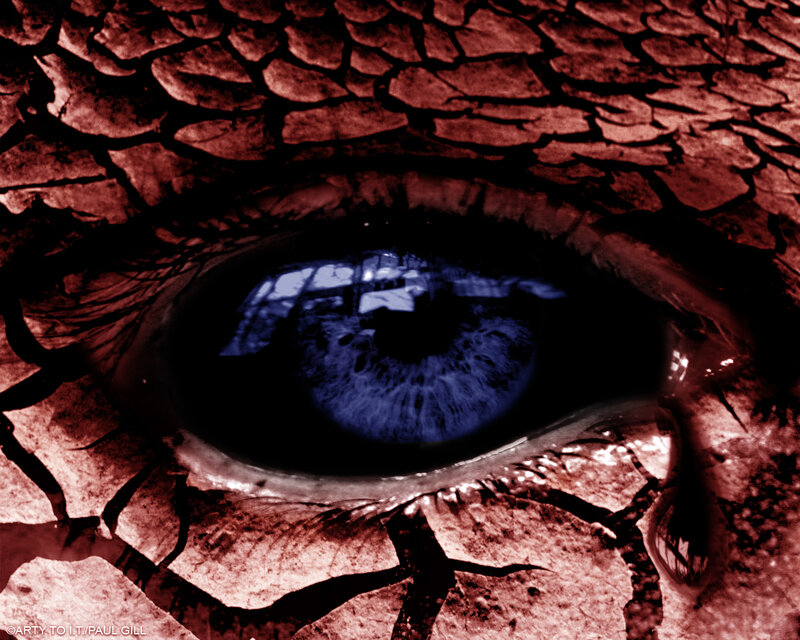 cracked earth eye