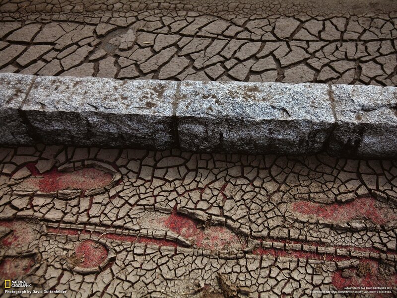 Cracked Earth in Nuclear Zone