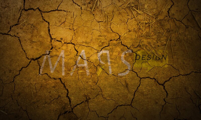 cracked earth with text overlay