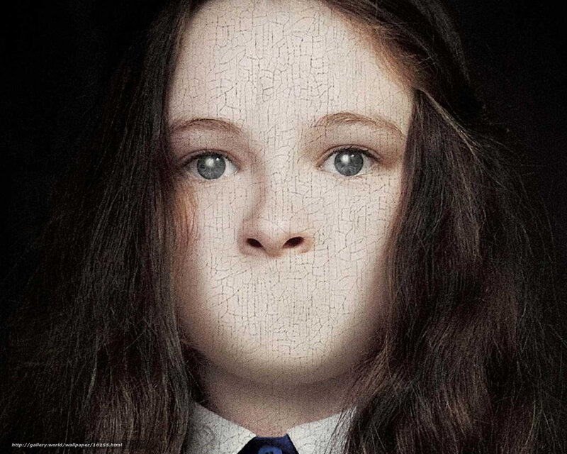cracked face portrait