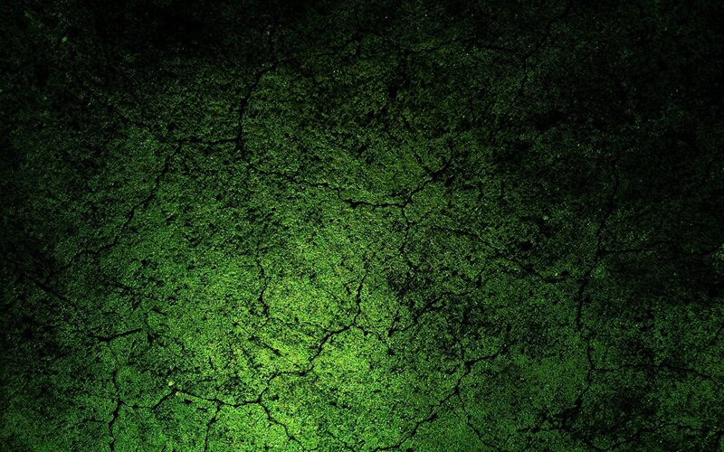 cracked green surface texture