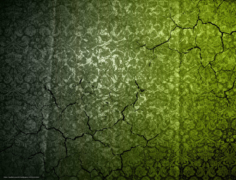 cracked green wallpaper texture