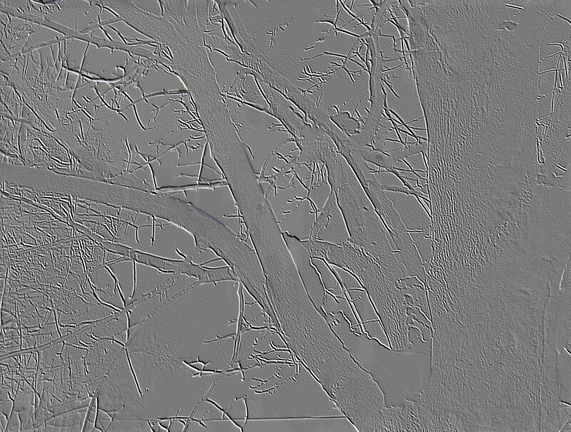 Cracked Ice Surface — Gray