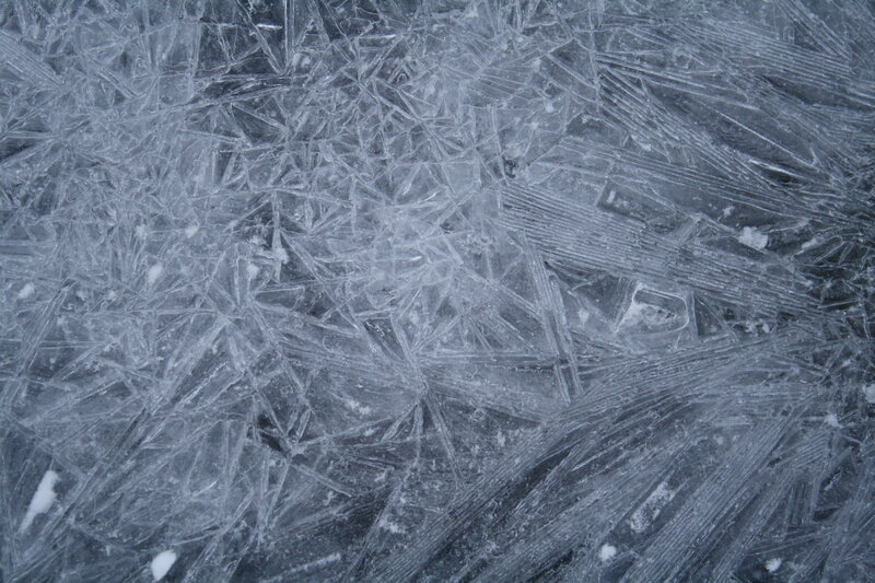 cracked ice surface texture