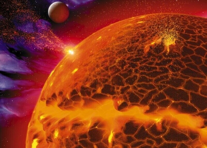Cracked Lava Planet