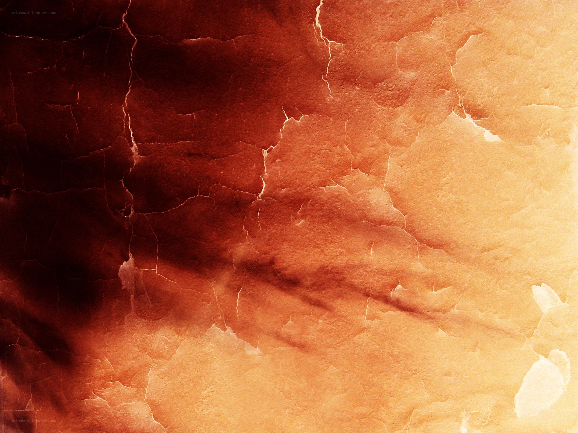 cracked orange and red texture