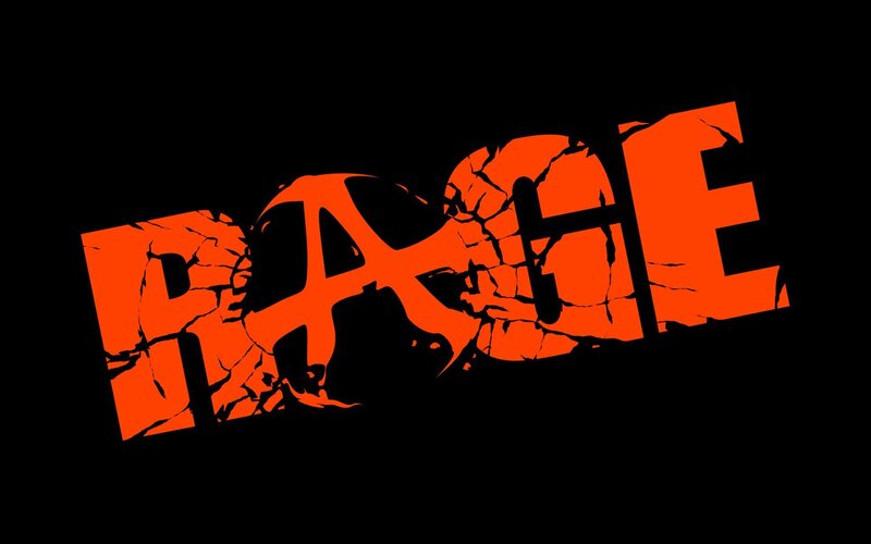 Cracked Orange Text