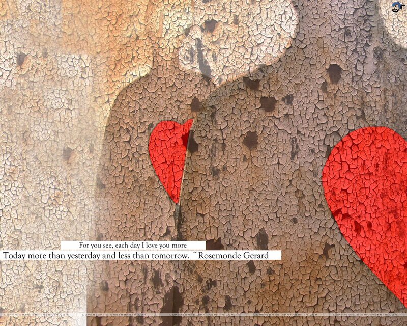 cracked paint hearts