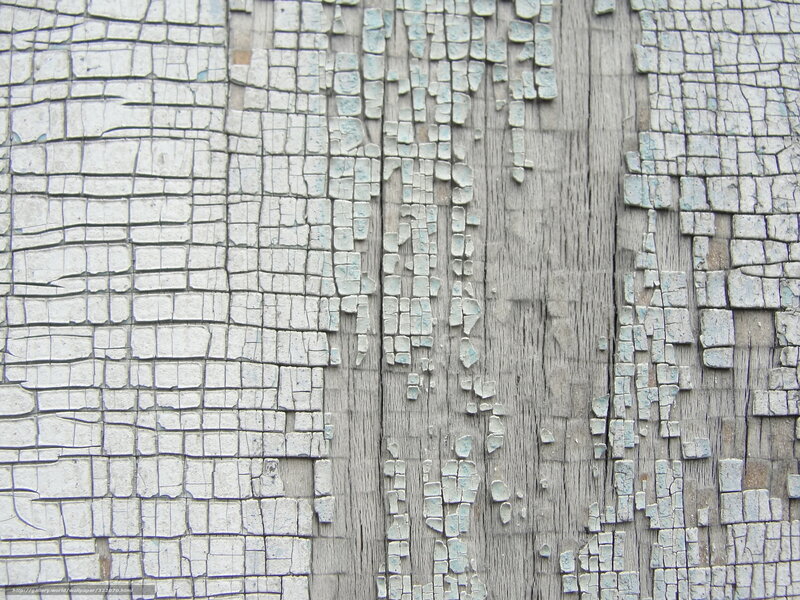 cracked paint on wood