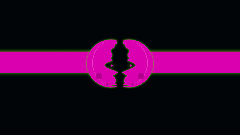 Cracked Pink Circle