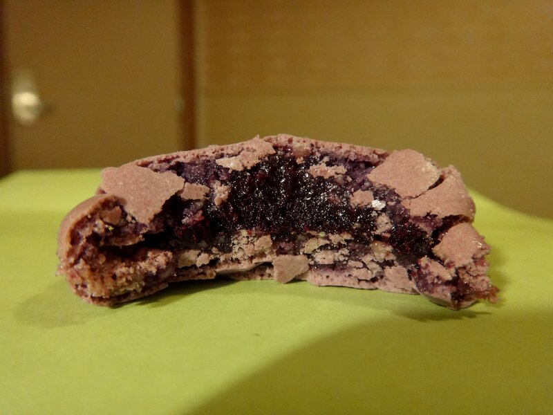 cracked purple cookie