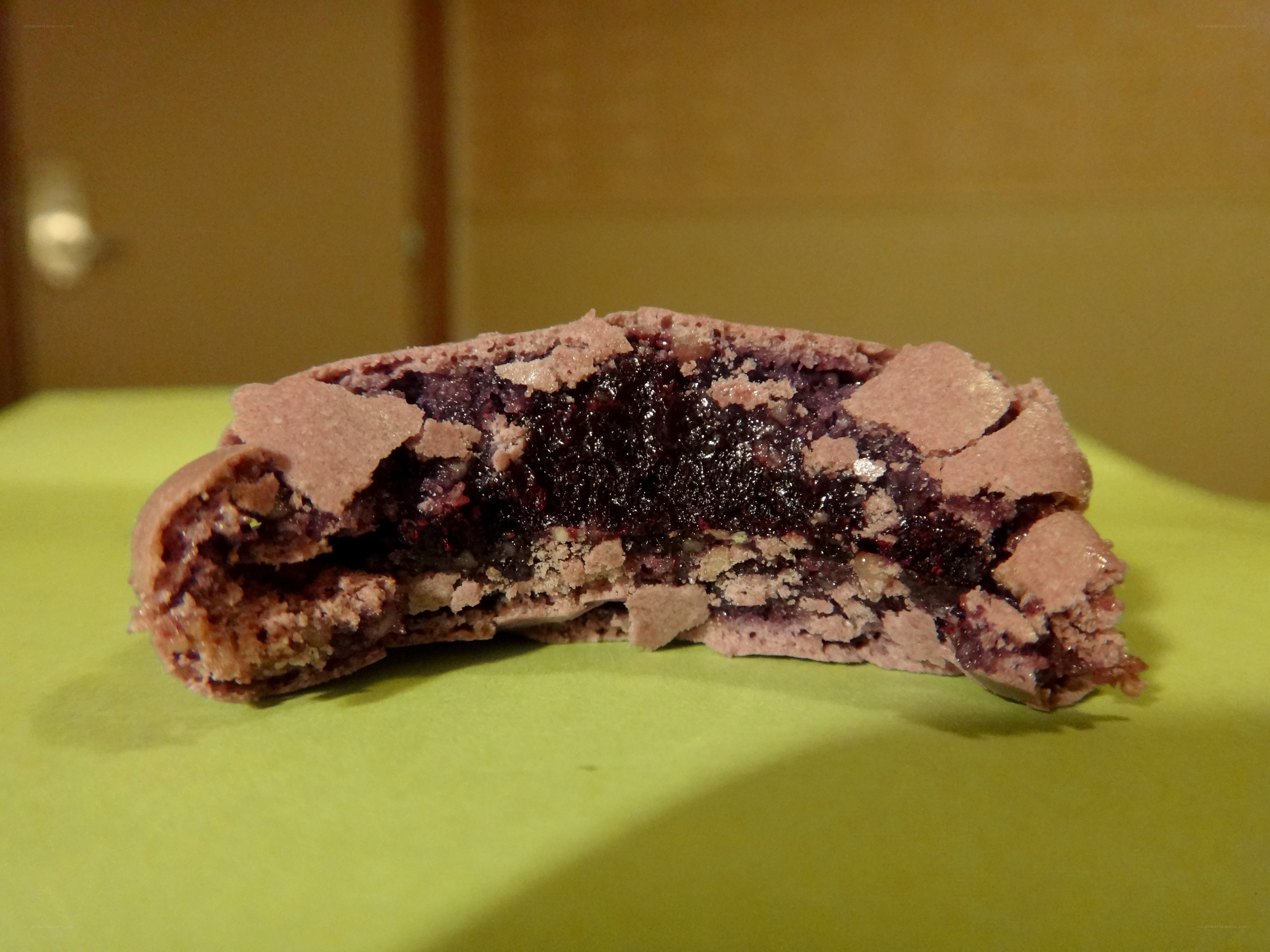 cracked purple cookie