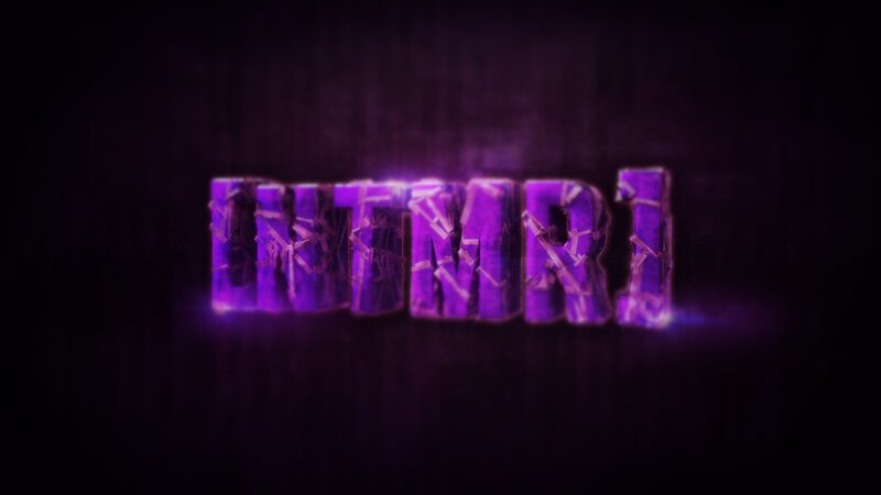 Cracked Purple Text