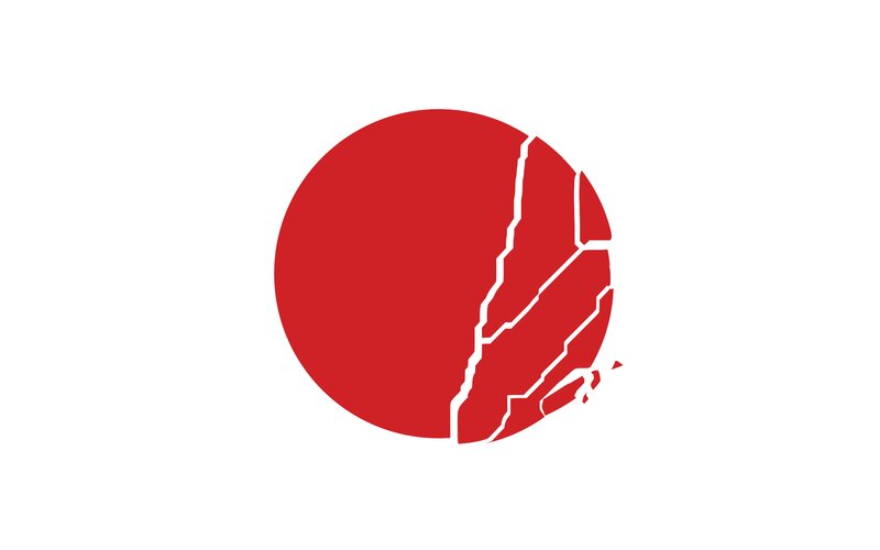 Cracked Red Circle