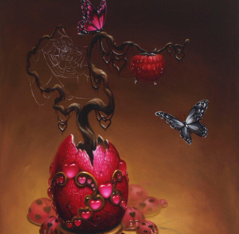 Cracked Red Egg