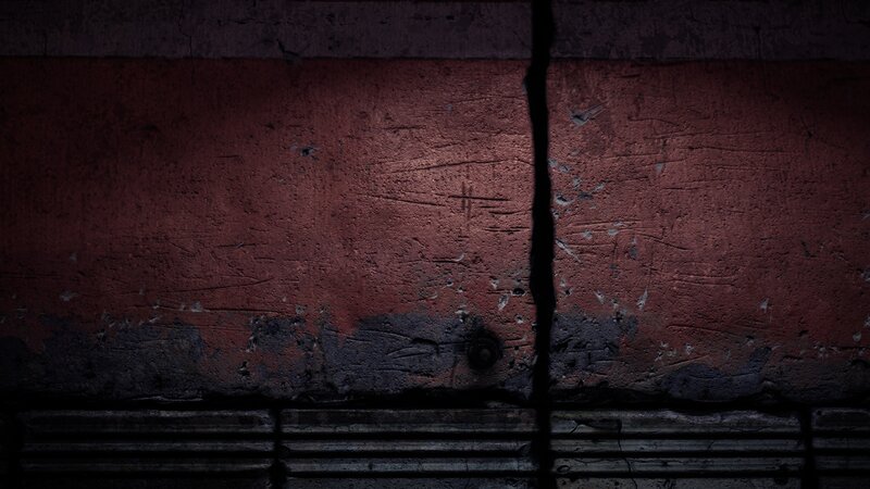 Cracked Red Wall