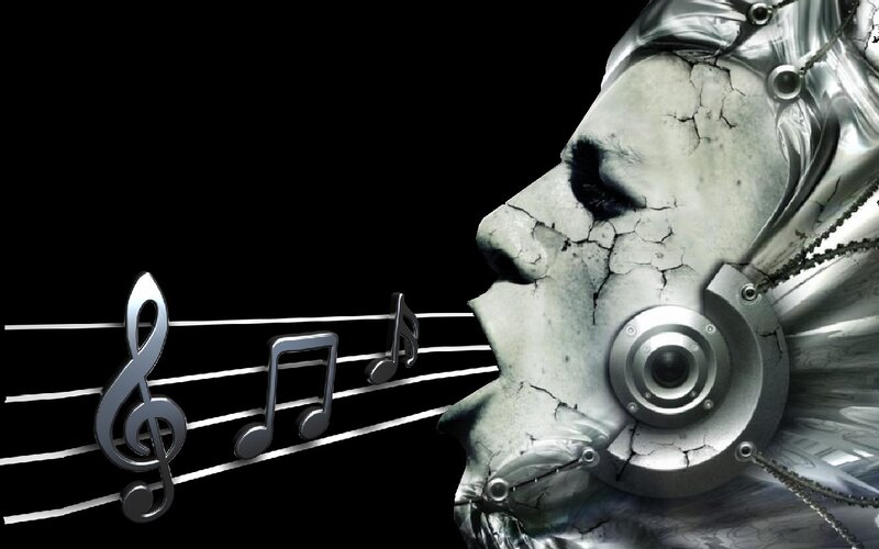 Cracked Robot Head